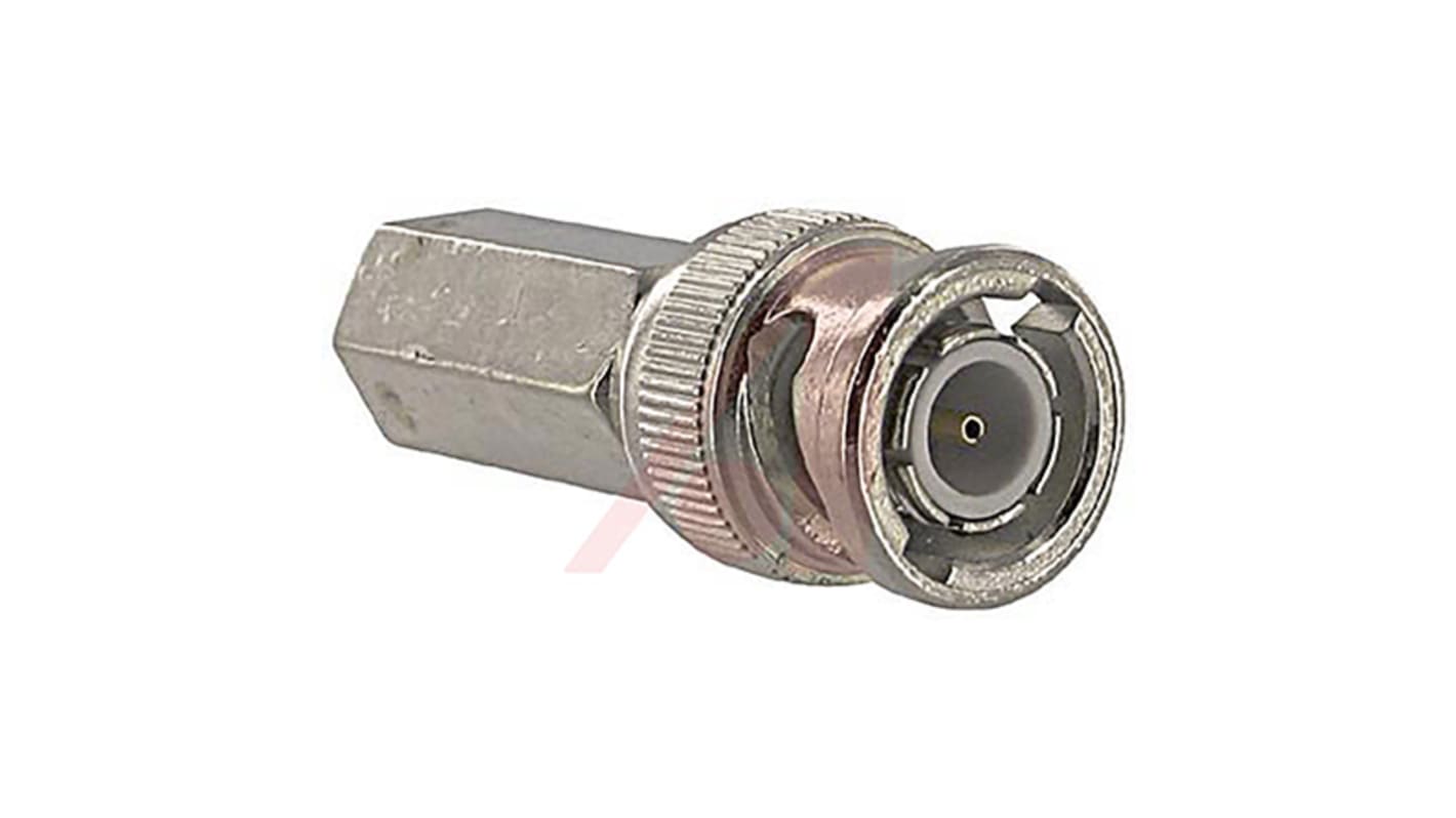 Cinch, Plug Twist-On BNC Connector, 50Ω, Cable Termination, Straight Body