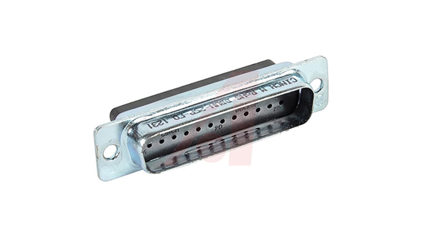 Cinch Connectors DBUH 25 Way Cable Mount D-sub Connector