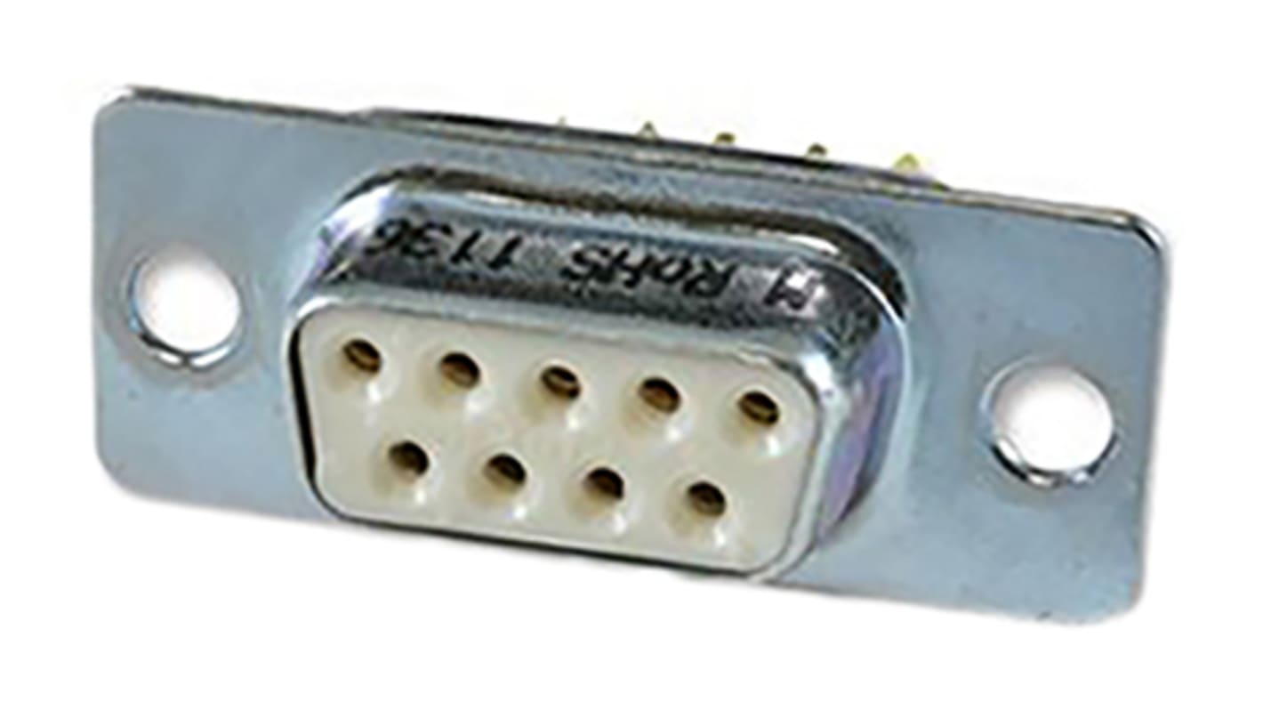 Cinch Connectors D 9 Way Panel Mount D-sub Connector Socket