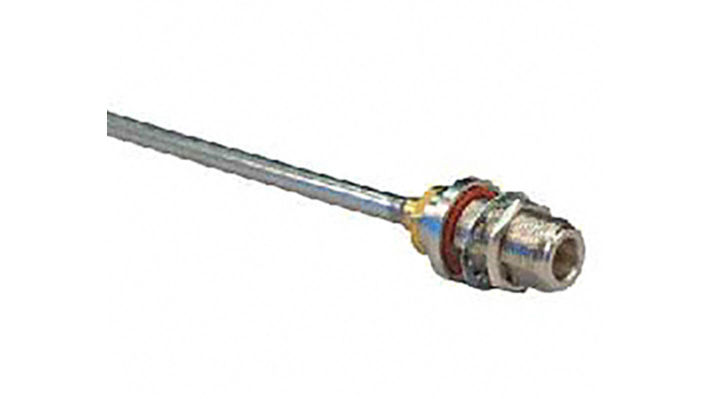 Cinch Connectors, jack Cable Mount N Connector, 50Ω, Solder Termination, Straight Body