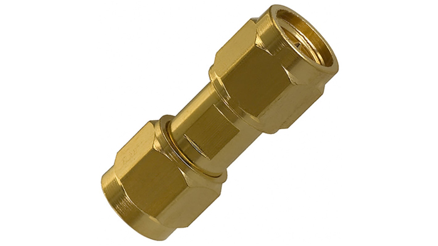 Cinch SMA Series, Plug SMA Connector, 50Ω, Straight Body