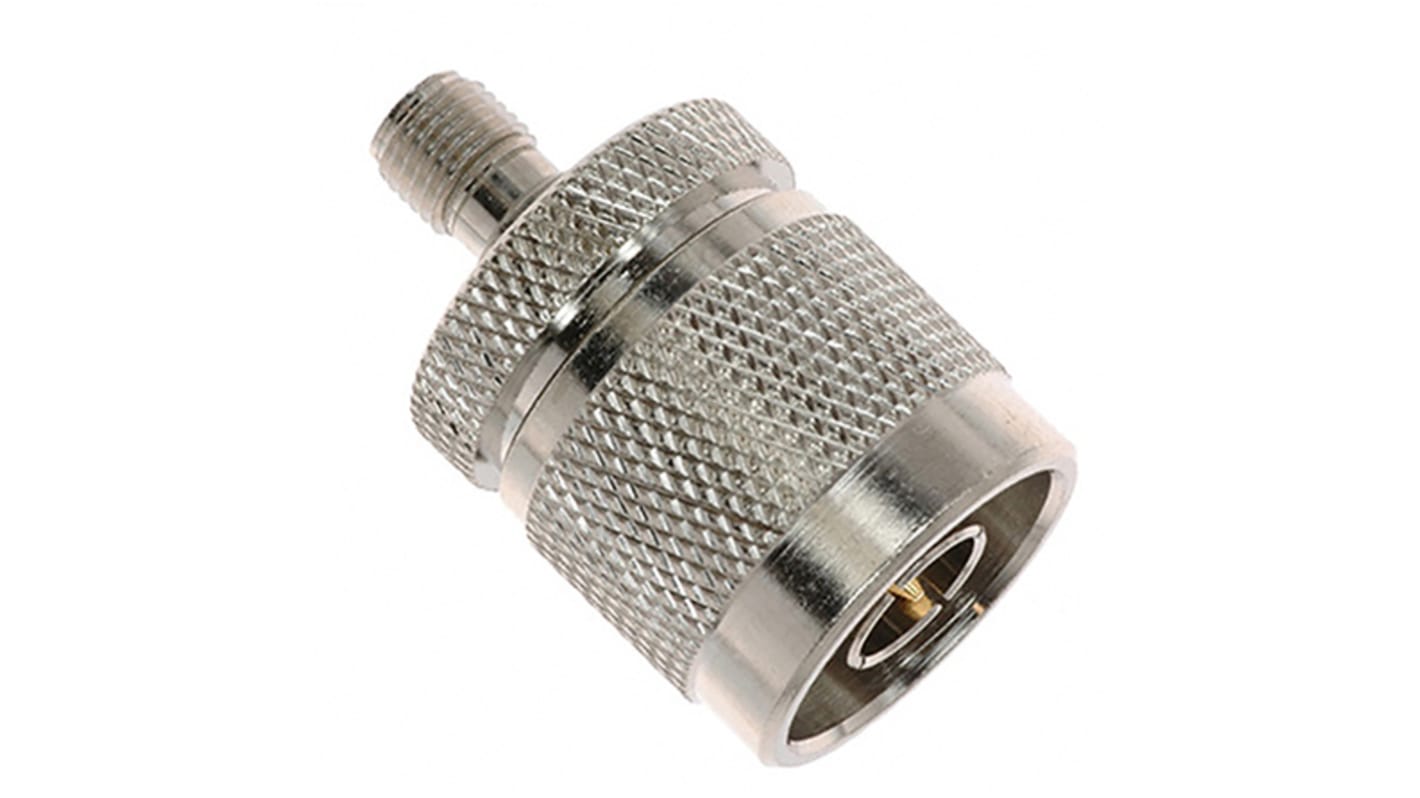 Cinch Straight 50Ω Coaxial Adapter SMA Socket to N Plug