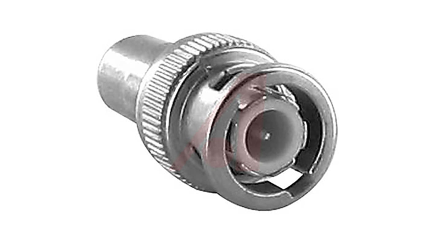 Cinch Female, Male BNC Connector, 50Ω, Straight Body