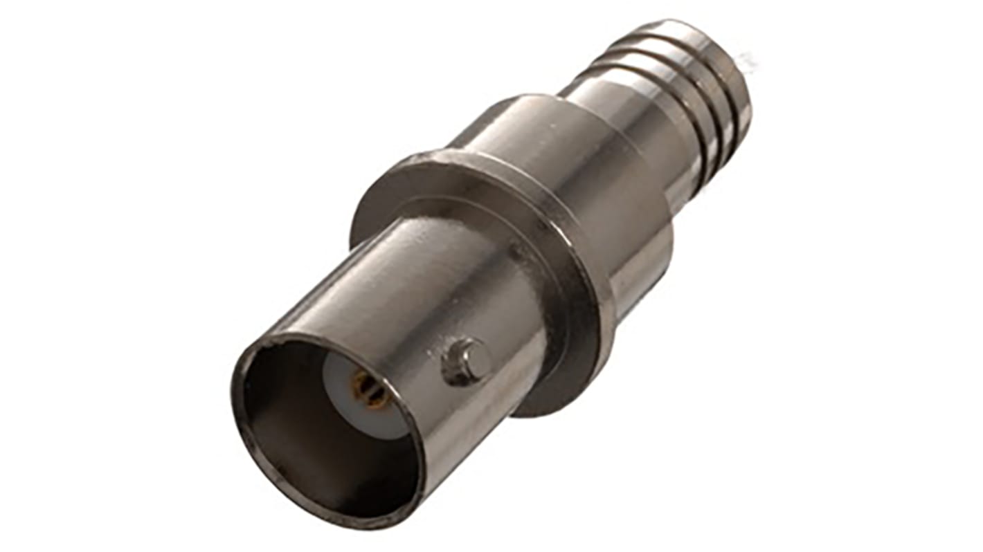 Cinch Connectors, Jack Cable Mount BNC Connector, 50Ω, Crimp Termination, Straight Body