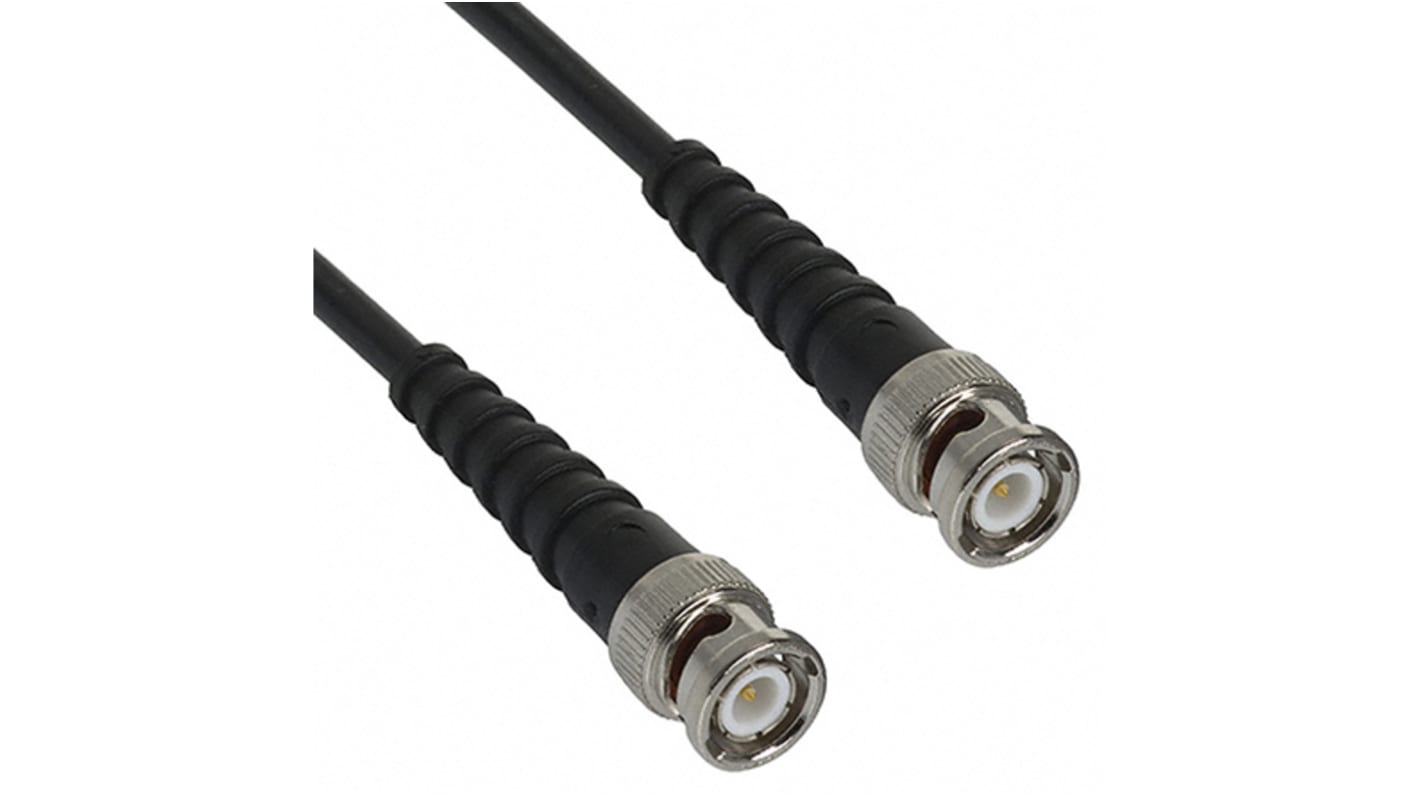 Cinch 415 Series Male BNC to Male BNC, 914.4mm, RG58 Coaxial, Terminated50 Ω