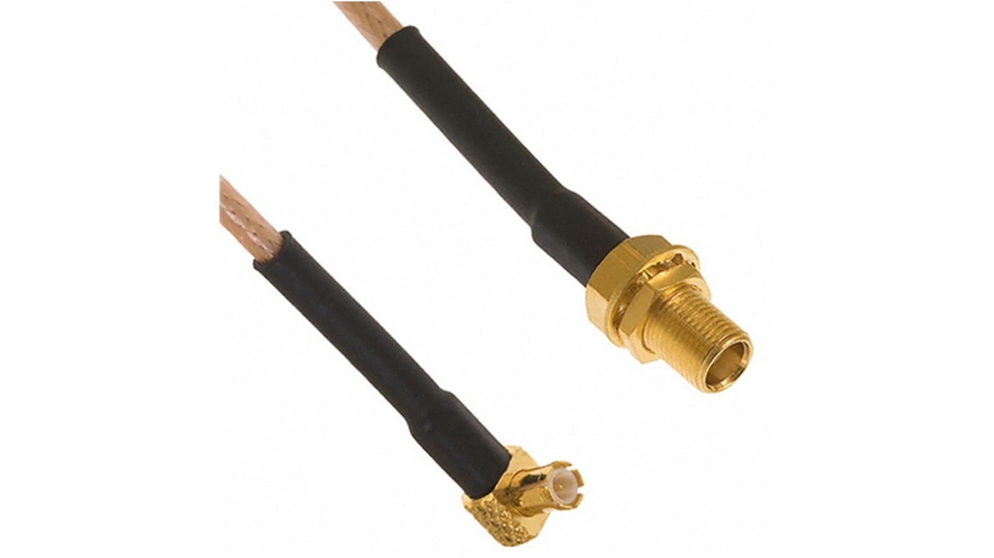 Cinch Connectors 415 Series, 304.8mm, RG316 Coaxial, Terminated50 Ω