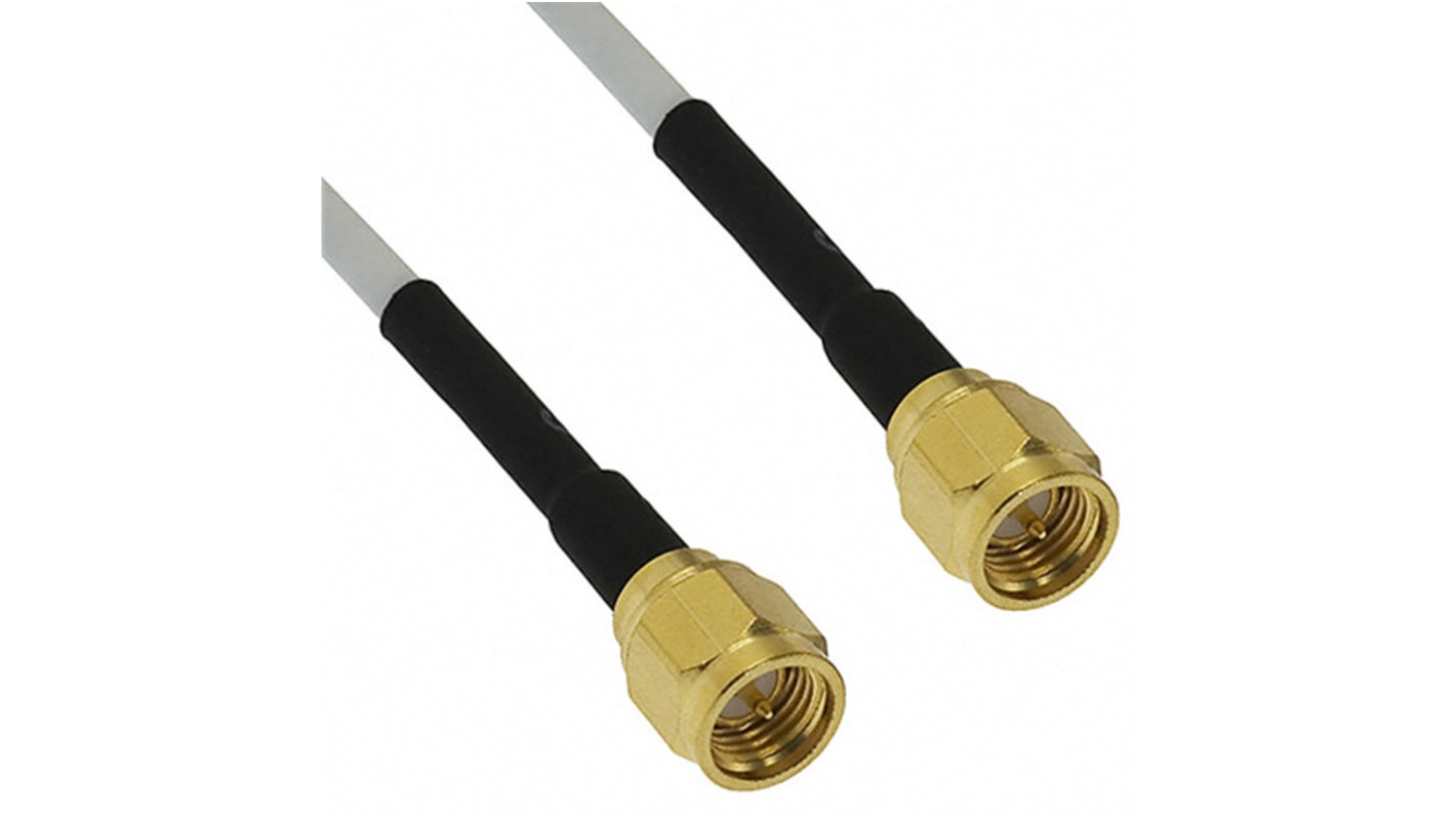 Cinch 415 Series Male SMA to Male SMA, 610mm, RG316DS Coaxial, Terminated50 Ω