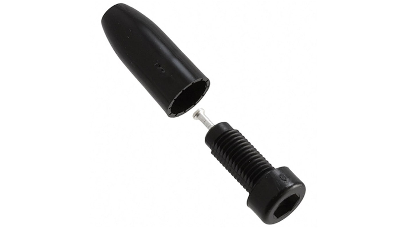Cinch Connectors White Female Test Socket, 2mm Connector, Solder Termination, 10A, 2850V, Silver Plating