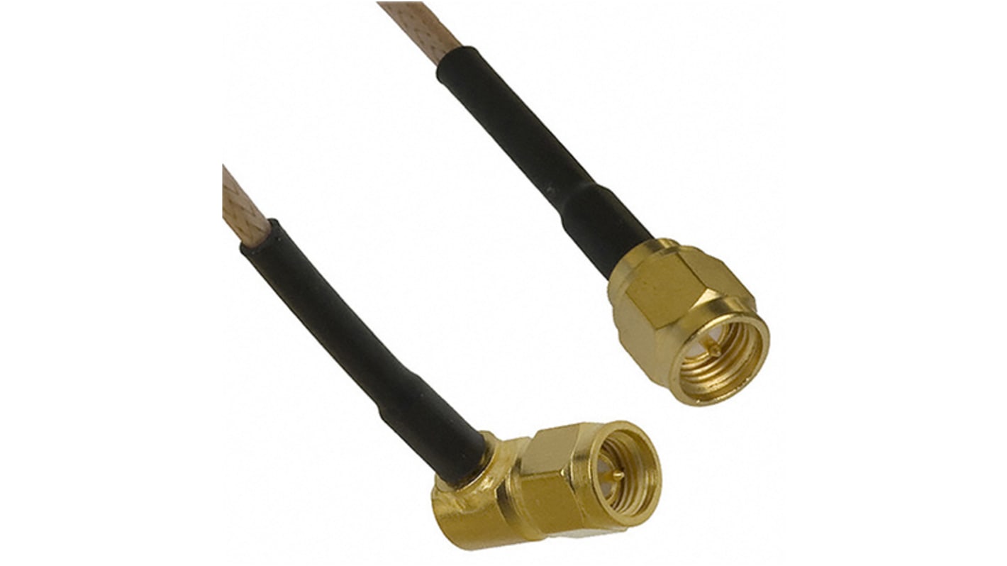 Cinch 415 Series Male SMA to Male SMA, 304.8mm, RG316 Coaxial, Terminated50 Ω