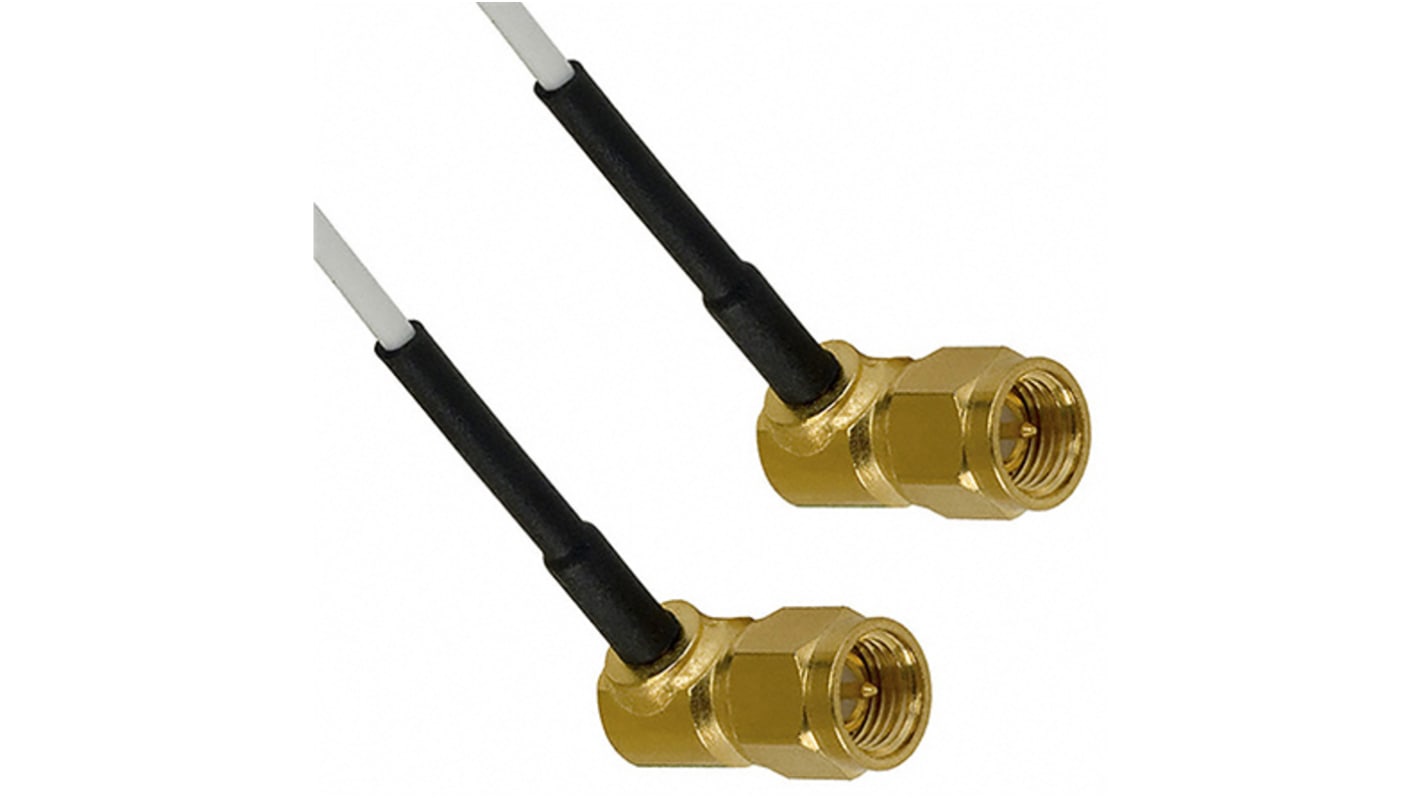 Cinch Connectors 415 Series, 609.6mm, RG178 Coaxial, Terminated50 Ω