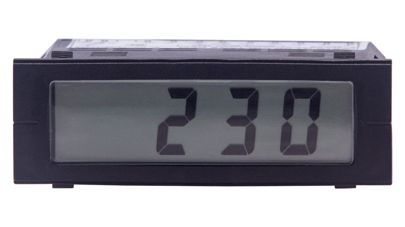 Sifam Tinsley Beta G1 LCD Digital Panel Multi-Function Meter for Current, 22.2mm x 68mm