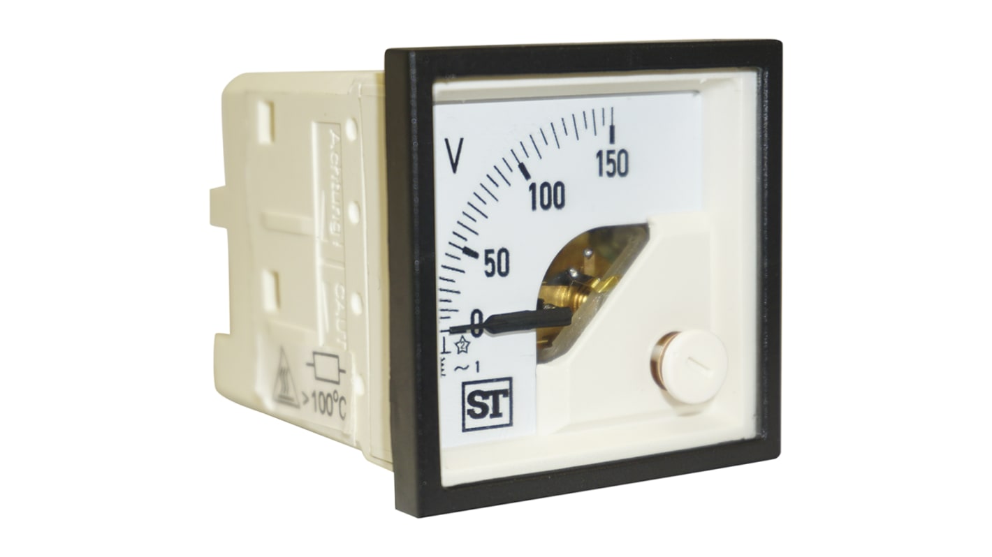 Sifam Tinsley Sigma Series Analogue Voltmeter AC, 45 x 45 mm