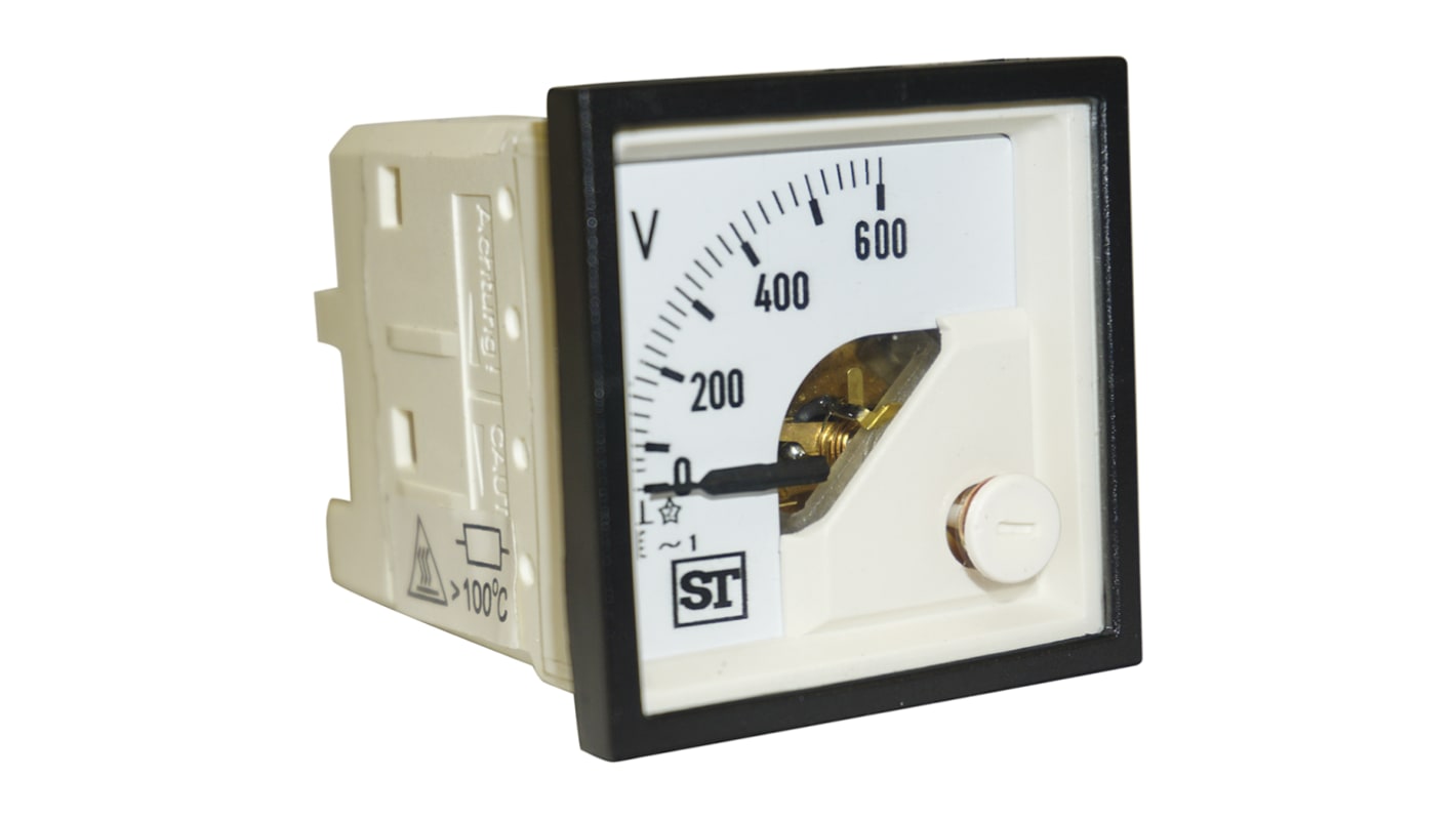 Sifam Tinsley Sigma Analoges Voltmeter AC, 45mm, 45mm, 54mm