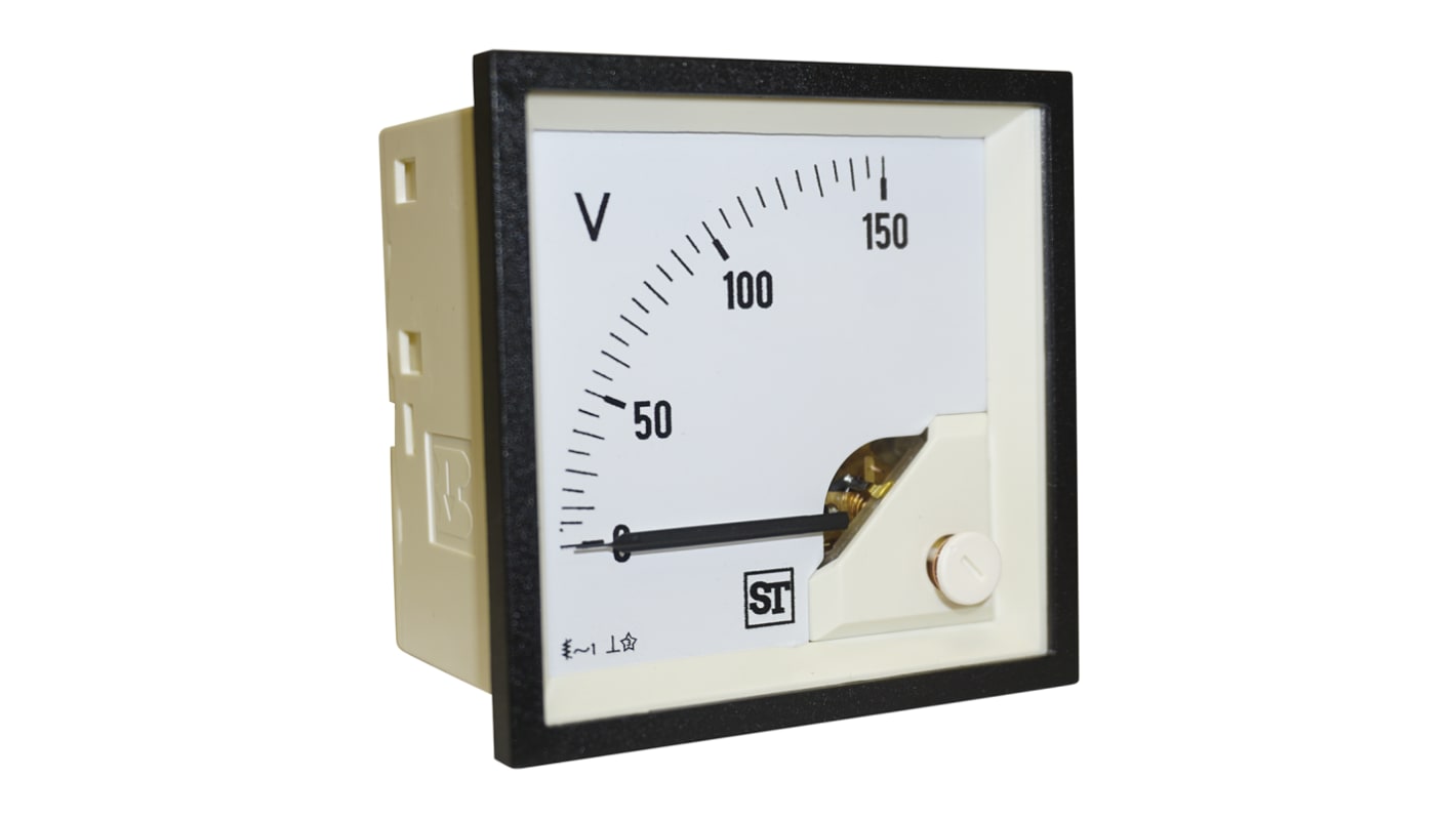 Sifam Tinsley Sigma Series Analogue Voltmeter AC, 68 x 68 mm