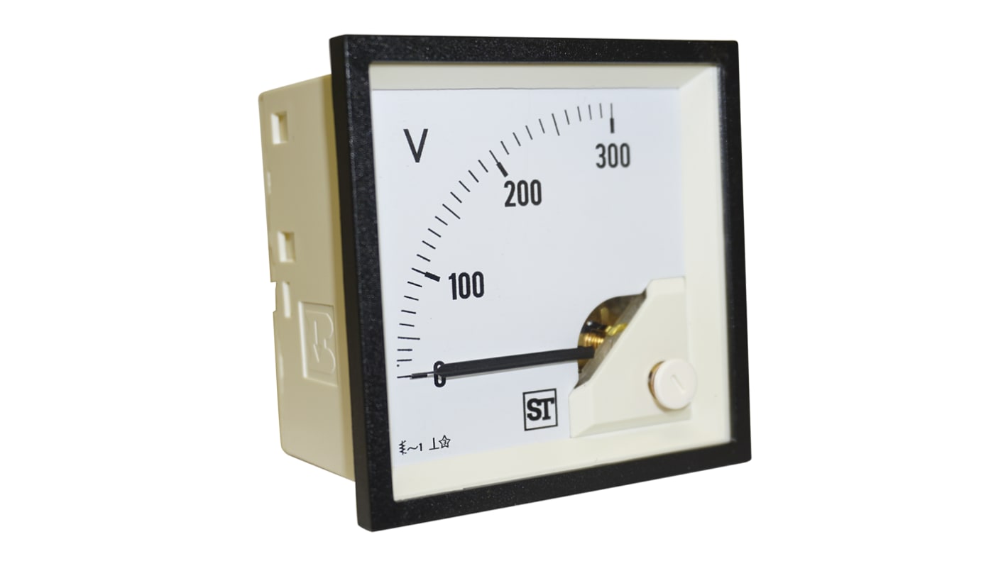 Sifam Tinsley Sigma Series Analogue Voltmeter AC, 68 x 68 mm