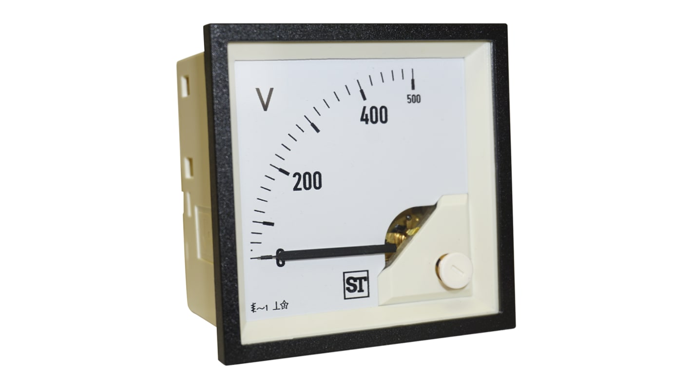 Sifam Tinsley Sigma Series Analogue Voltmeter AC, 68 x 68 mm