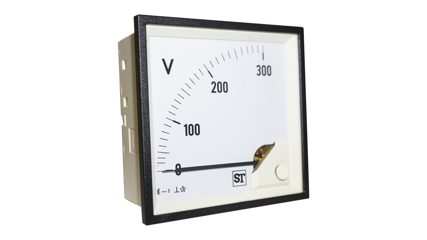 Sifam Tinsley Sigma Series Analogue Voltmeter AC, 92 x 92 mm