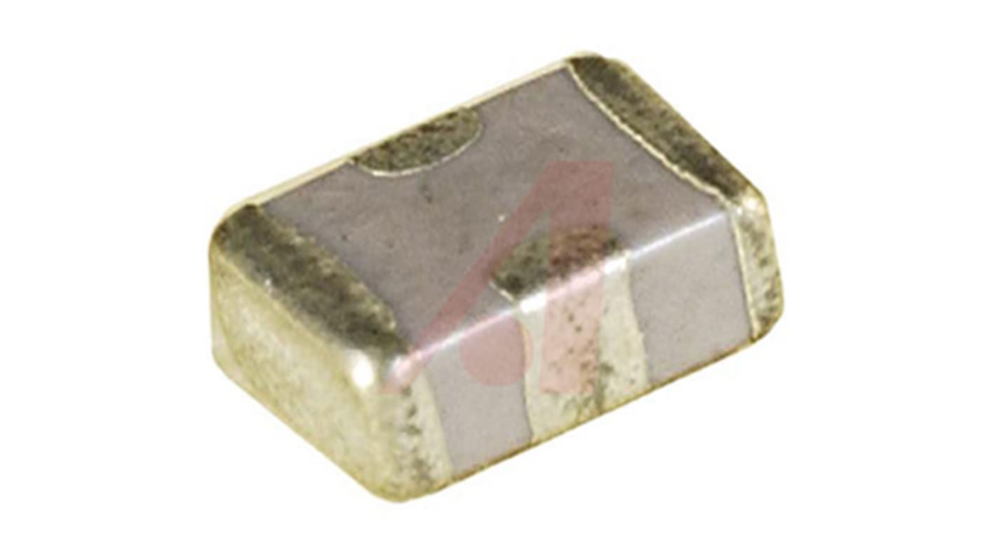 KYOCERA AVX Single Layer Ceramic Capacitor (SLCC) 22pF 100V dc -20 → +50% NP0 Dielectric, W2F, Surface Mount