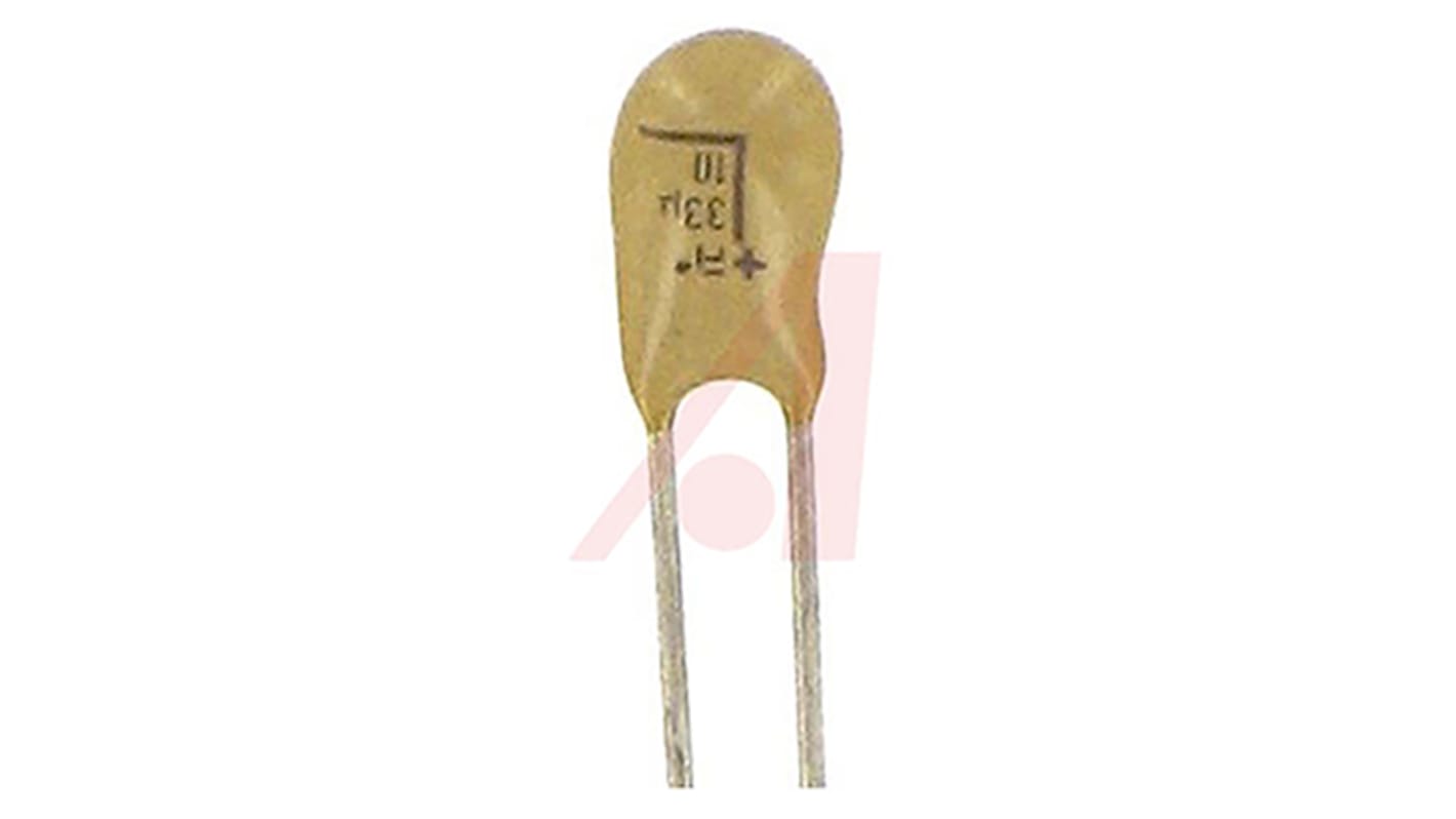 KYOCERA AVX 33μF Electrolytic Tantalum Capacitor 10V dc, TAP Series