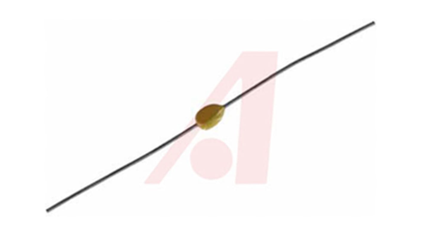 KYOCERA AVX 100pF Multilayer Ceramic Capacitor MLCC, 200V dc V, ±5% , Through Hole