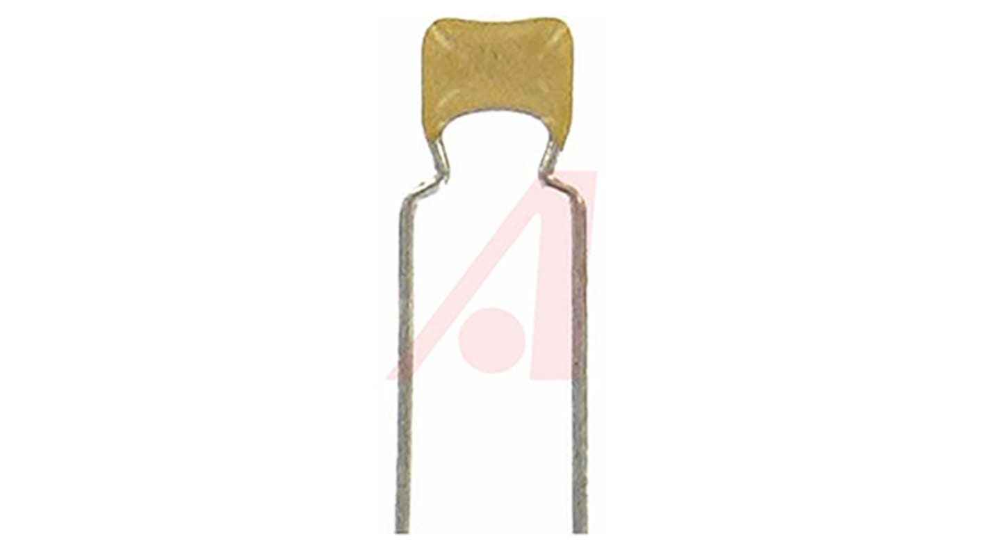 KYOCERA AVX 18pF Multilayer Ceramic Capacitor MLCC, 100V dc V, ±5% , Through Hole
