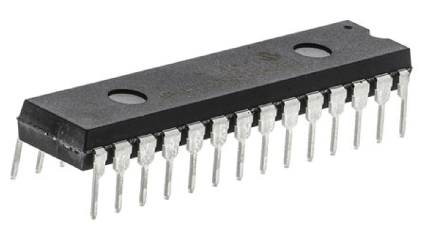 Microcontrollore Microchip, PIC, SPDIP, PIC18F, 28 Pin, Su foro, 8bit, 40MHz