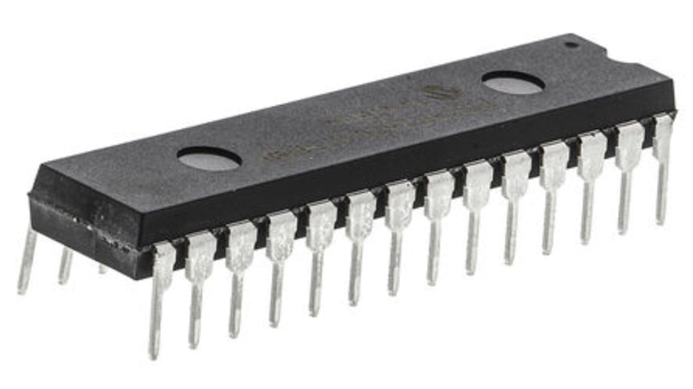 Microchip マイコン, PIC, 40MHz, 1.024 kB, 64 kB, フラッシュ, 28-Pin SPDIP