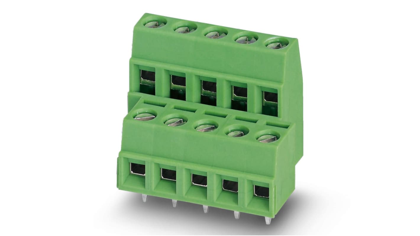 フエニックスコンタクト MKKDSN 1.5/14-5.08 基板用端子台, 13.5A, 630 V, 5.08mmピッチ, 14極