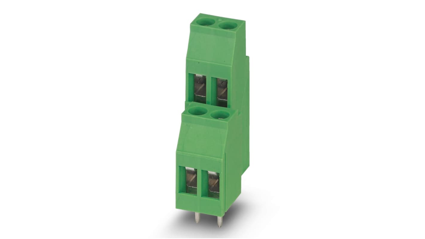 フエニックスコンタクト MKKDS 3/ 8-5.08 基板用端子台, 22A, 630 V, 5.08mmピッチ, 8極