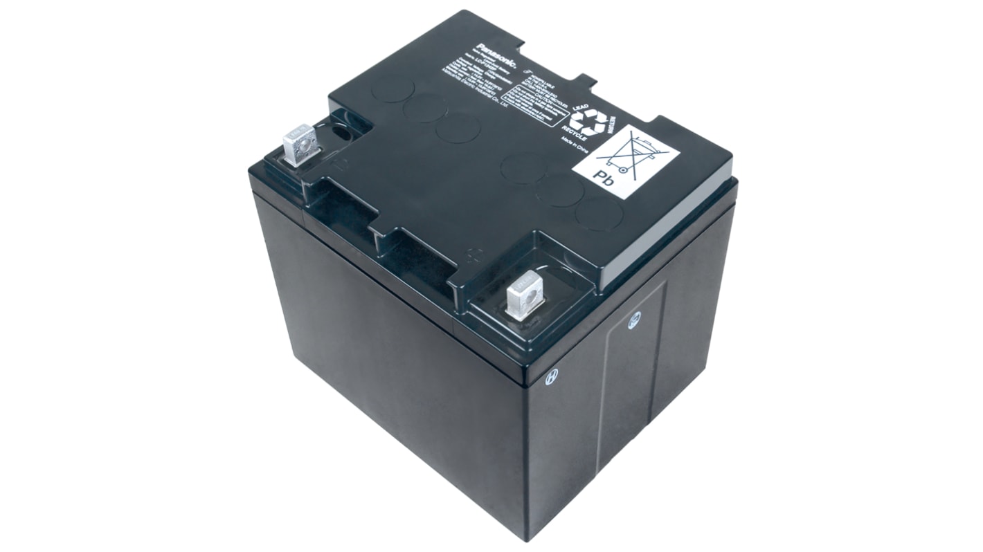 Panasonic 12V M5 Sealed Lead Acid Battery, 42Ah