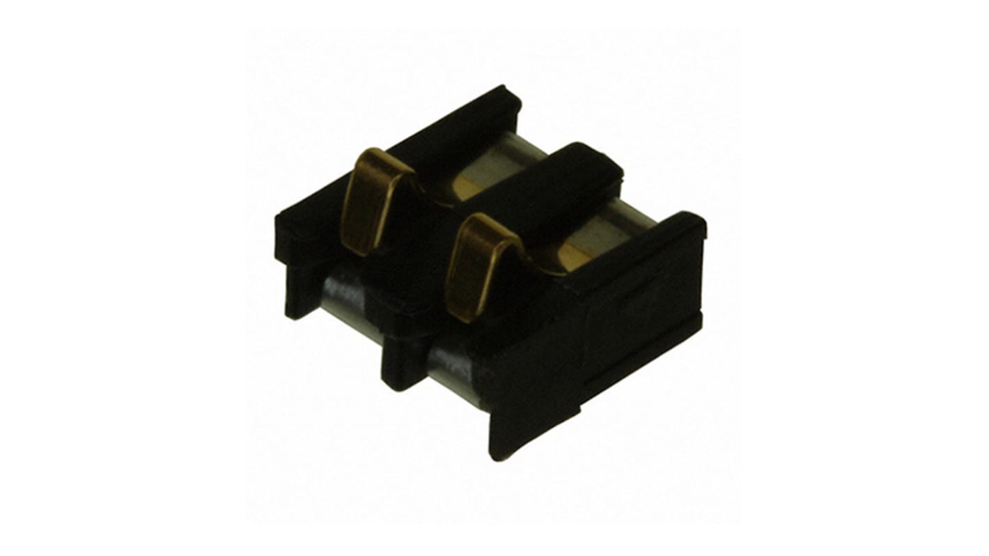 AVX, 9155 Male 2 Way Battery Contacts, Right Angle, Surface Mount, 3A