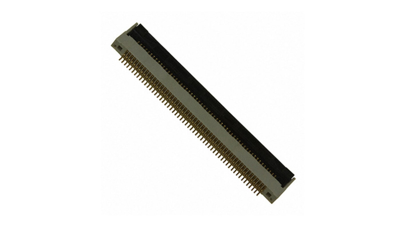 KYOCERA AVX, 6288 0.5mm Pitch 55 Way Right Angle Male FPC Connector, Bottom Contact