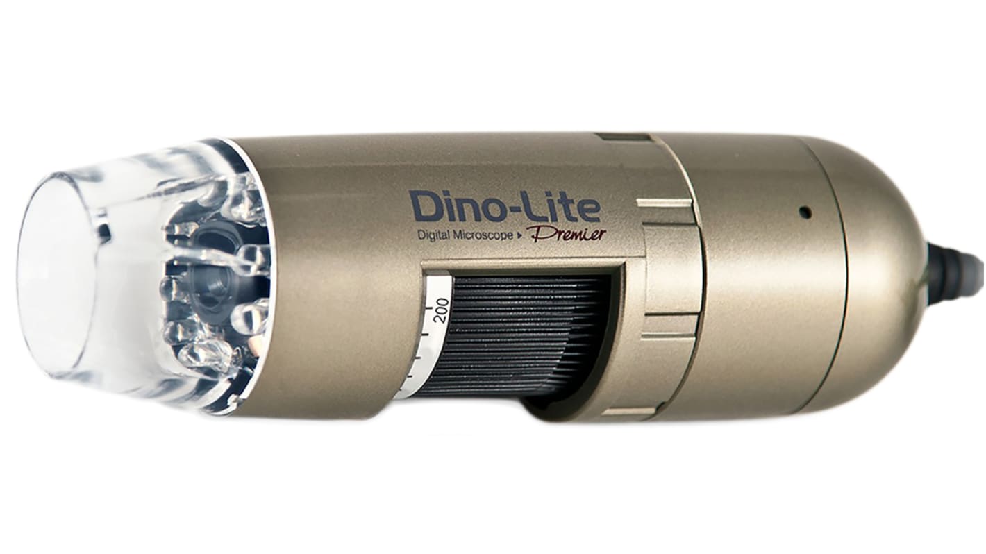 Dino-Lite AM3713TB USB Digital Microscope, 640 x 480 pixels, 200X Magnification
