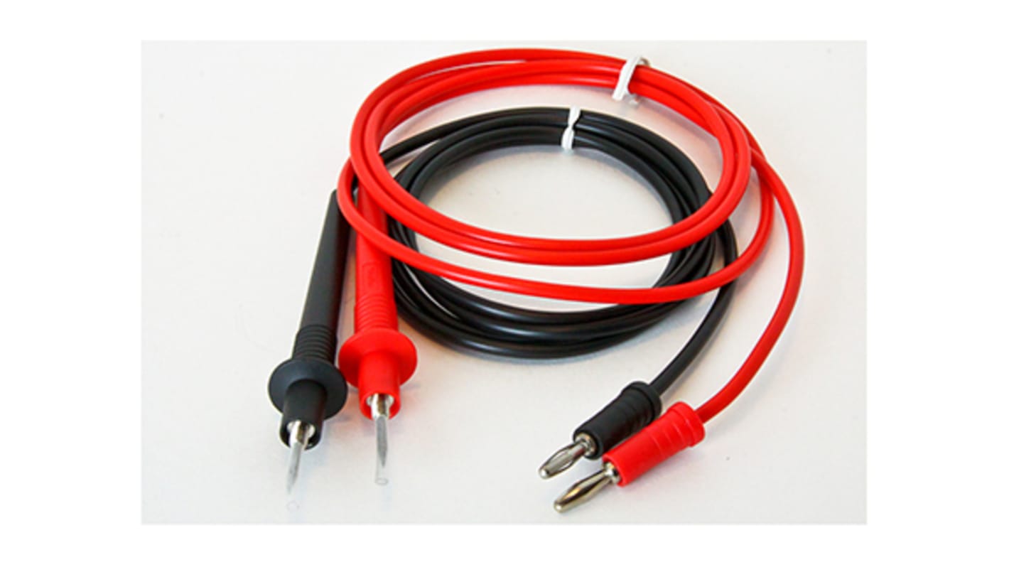 Cavi di test Mueller Electric, 10A, 600V, L. 1.2m