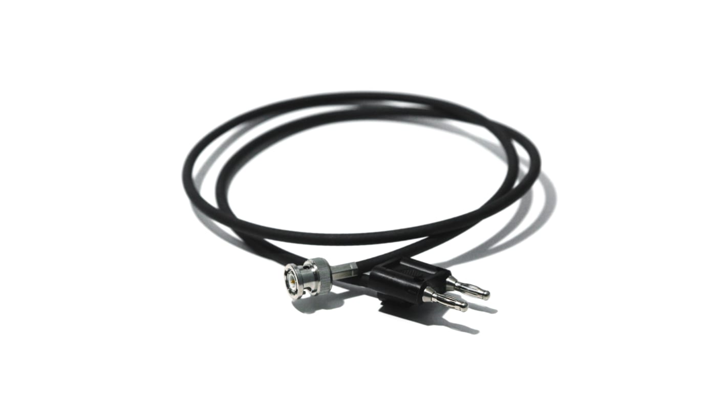 Mueller Electric Test lead, 500V ac, Black, 0.9m Lead Length