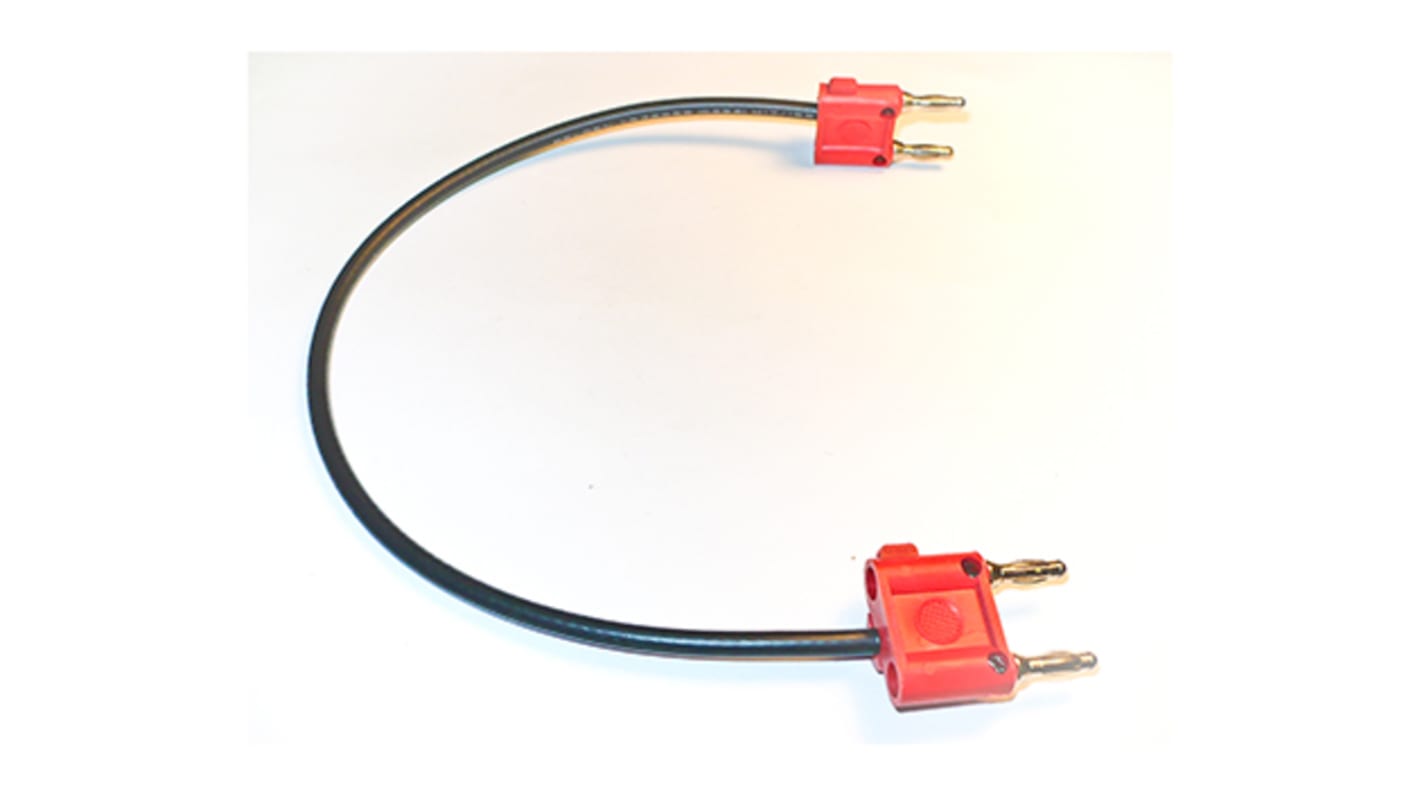 Mueller Electric Test lead, 300V, Red, 30cm Lead Length