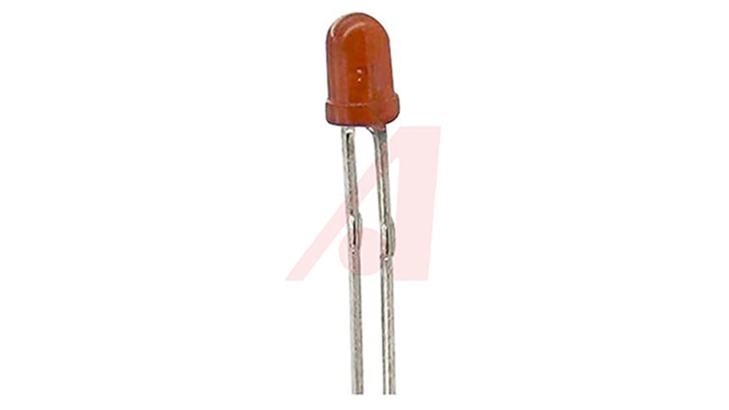Lumex2.2 V Red LED 3mm Through Hole, SSL-LX3044SRD
