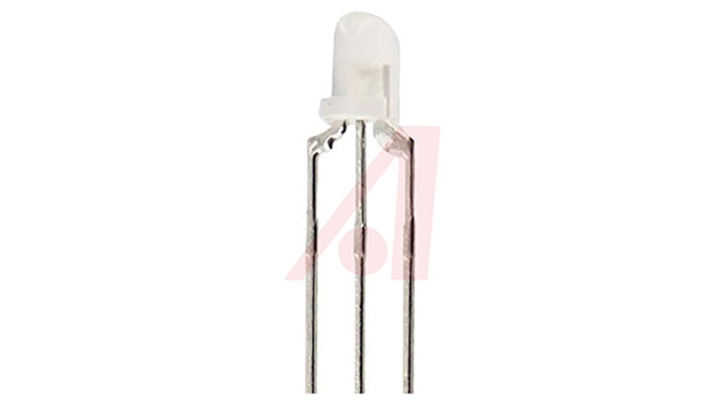 Lumex2.5 V, 2.6 V Green & Red LED 3mm Through Hole, SSL-LX3059IGW