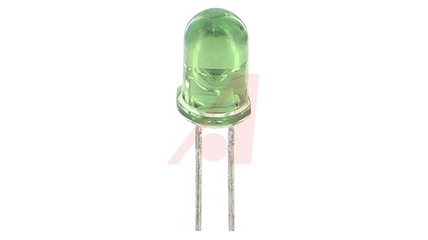Lumex2.6 V Green LED 5mm Through Hole, SSL-LX5093GT