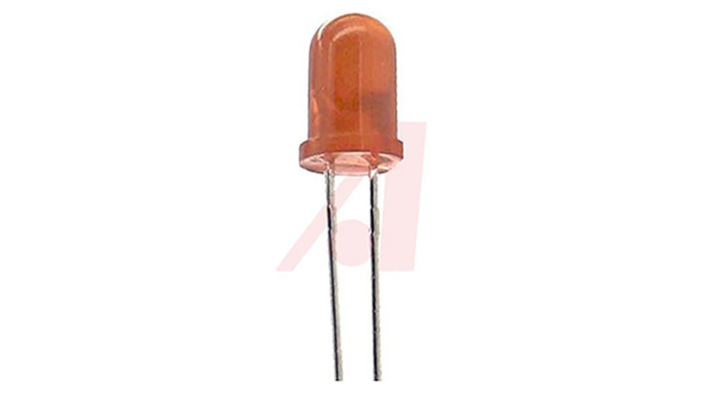 Lumex2.5 V Red LED 5mm Through Hole, SSL-LX5093LID