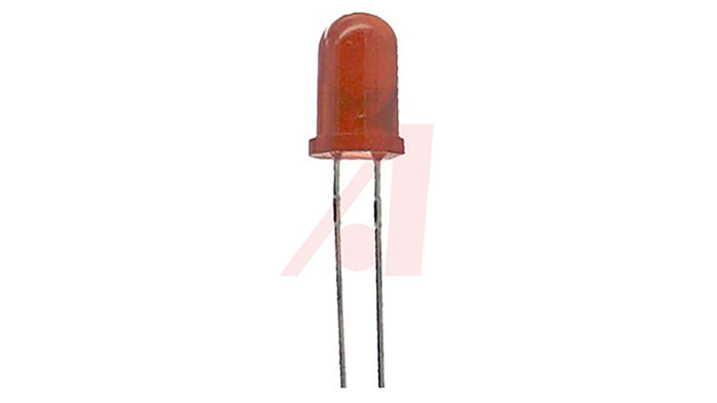 Lumex2.2 V Red LED 5mm Through Hole, SSL-LX5093SRD/D