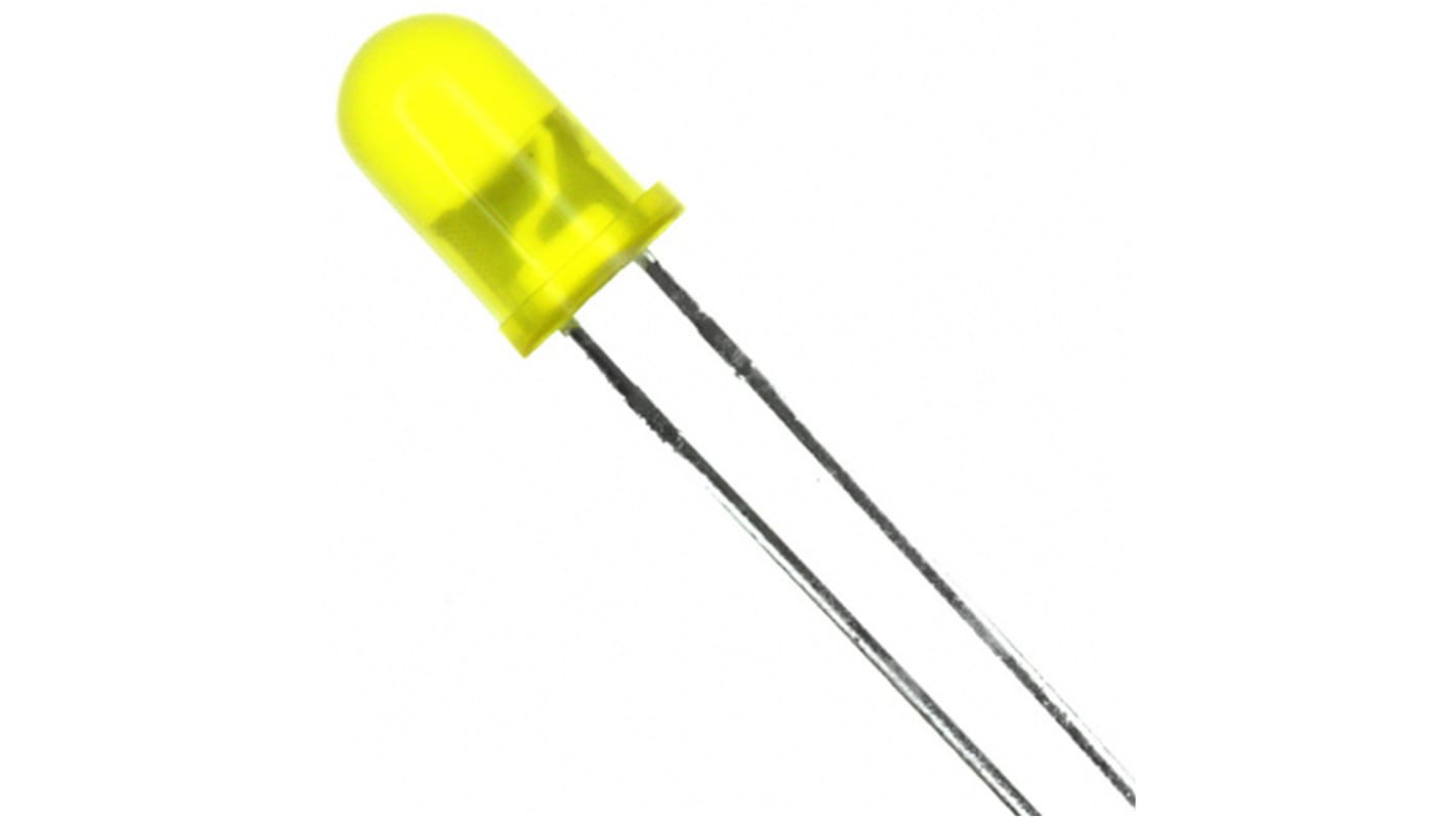 Lumex2.5 V Yellow LED 5mm Through Hole, SSL-LX5093SYD