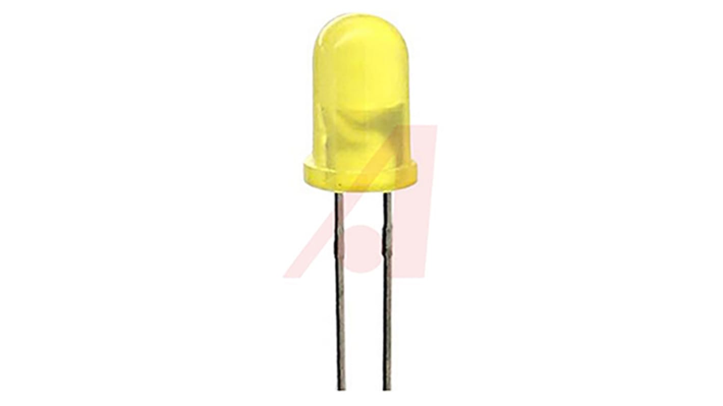 Lumex2.5 V Yellow LED 5mm Through Hole, SSL-LX5093YD