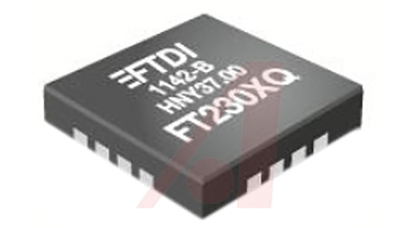 FTDI Chip USB Controller 16-Pin QFN, FT230XQ-T