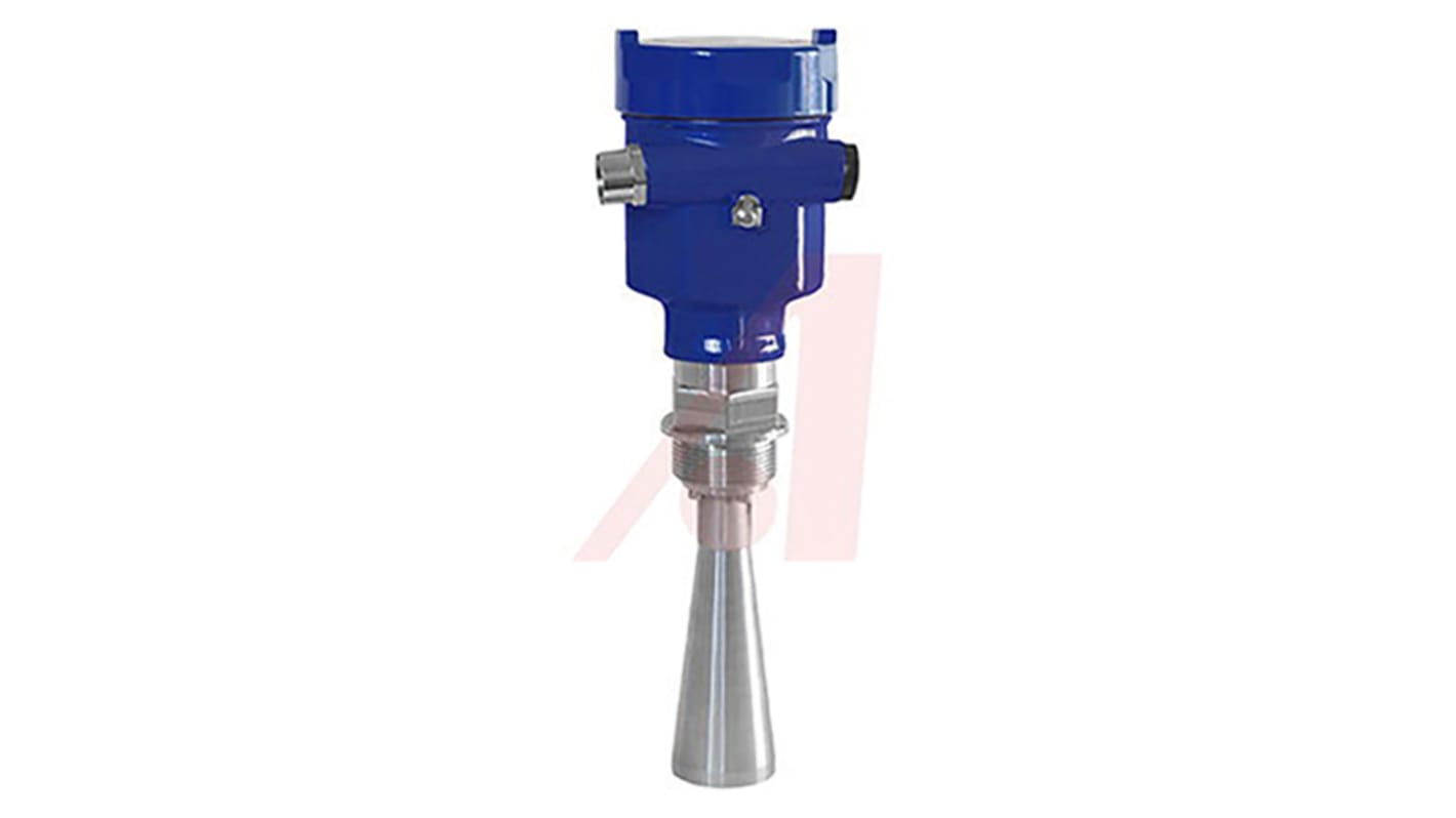 Flowline LR15 Series Pulse Radar Level Transmitter Level Sensor, Vertical, Aluminium Body