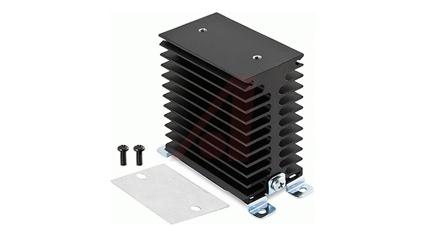 Heatsink, Power Series SSR, 44.5 x 81.6 x 122.2mm, DIN Rail