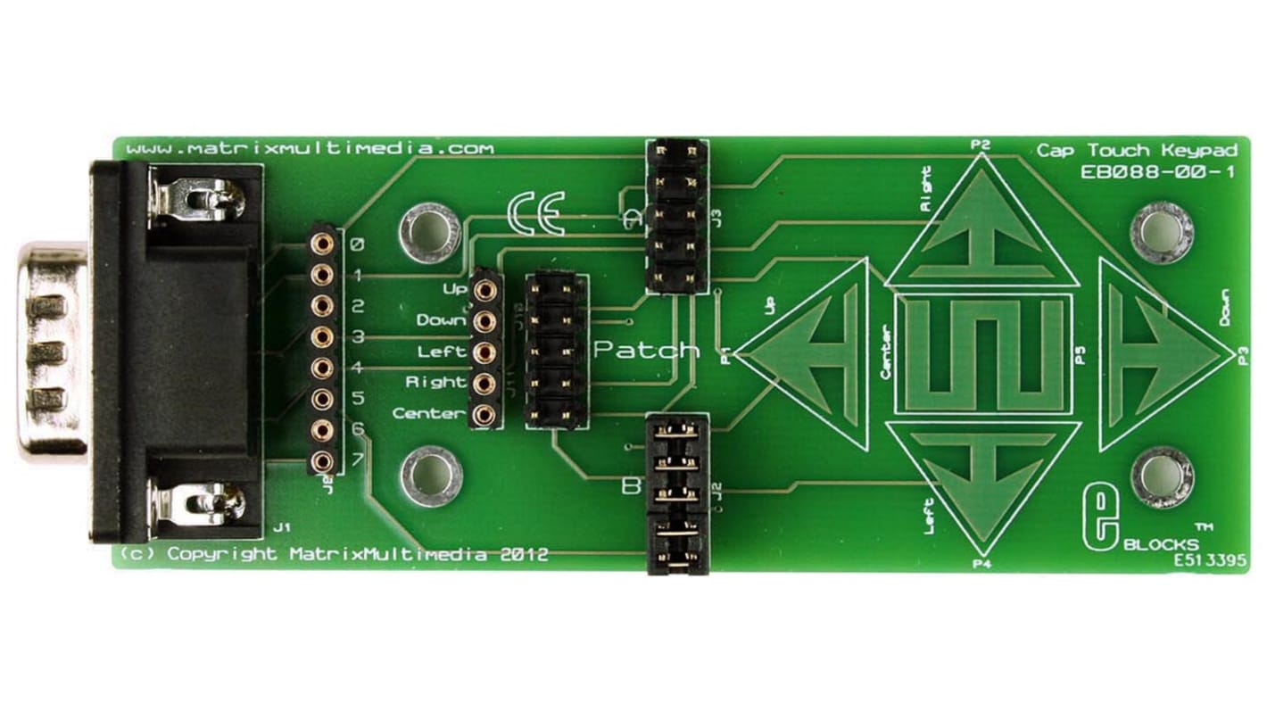 Matrix E-block Capacitive Touch Demonstration Board