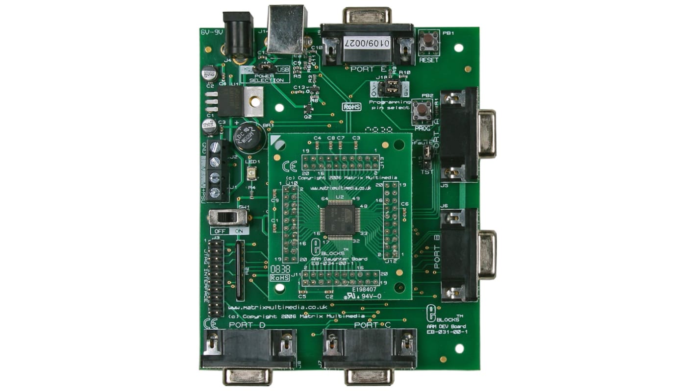 Matrix Technology Solutions E-Block MCU Development Board EB185