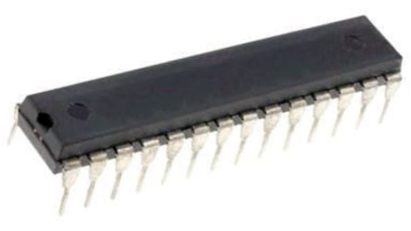 Microcontrolador Microchip PIC16F723A-I/SP, núcleo PIC de 8bit, RAM 192 B, 20MHZ, SPDIP de 28 pines