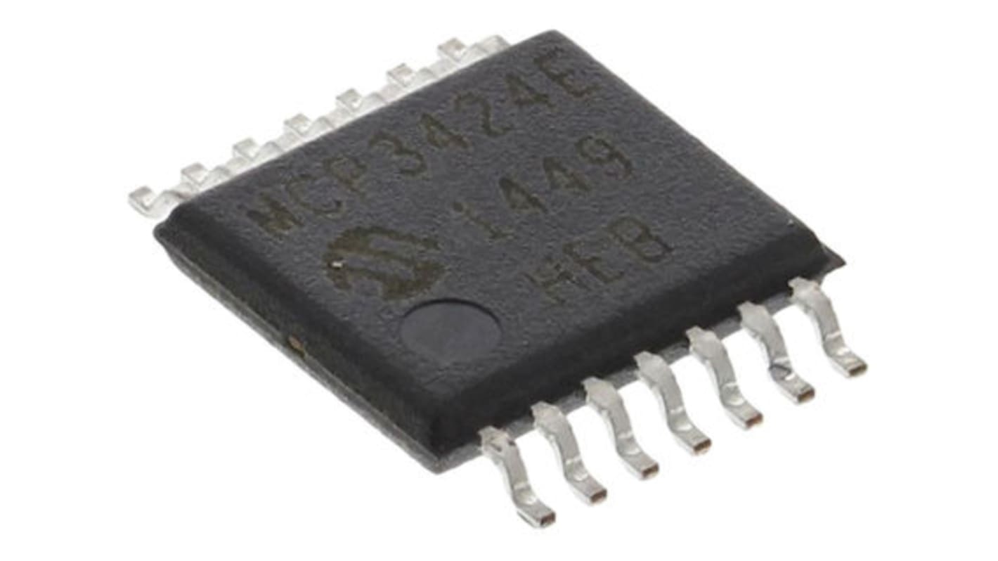Microchip, Quad 18-bit- ADC 0.004ksps, 14-Pin TSSOP